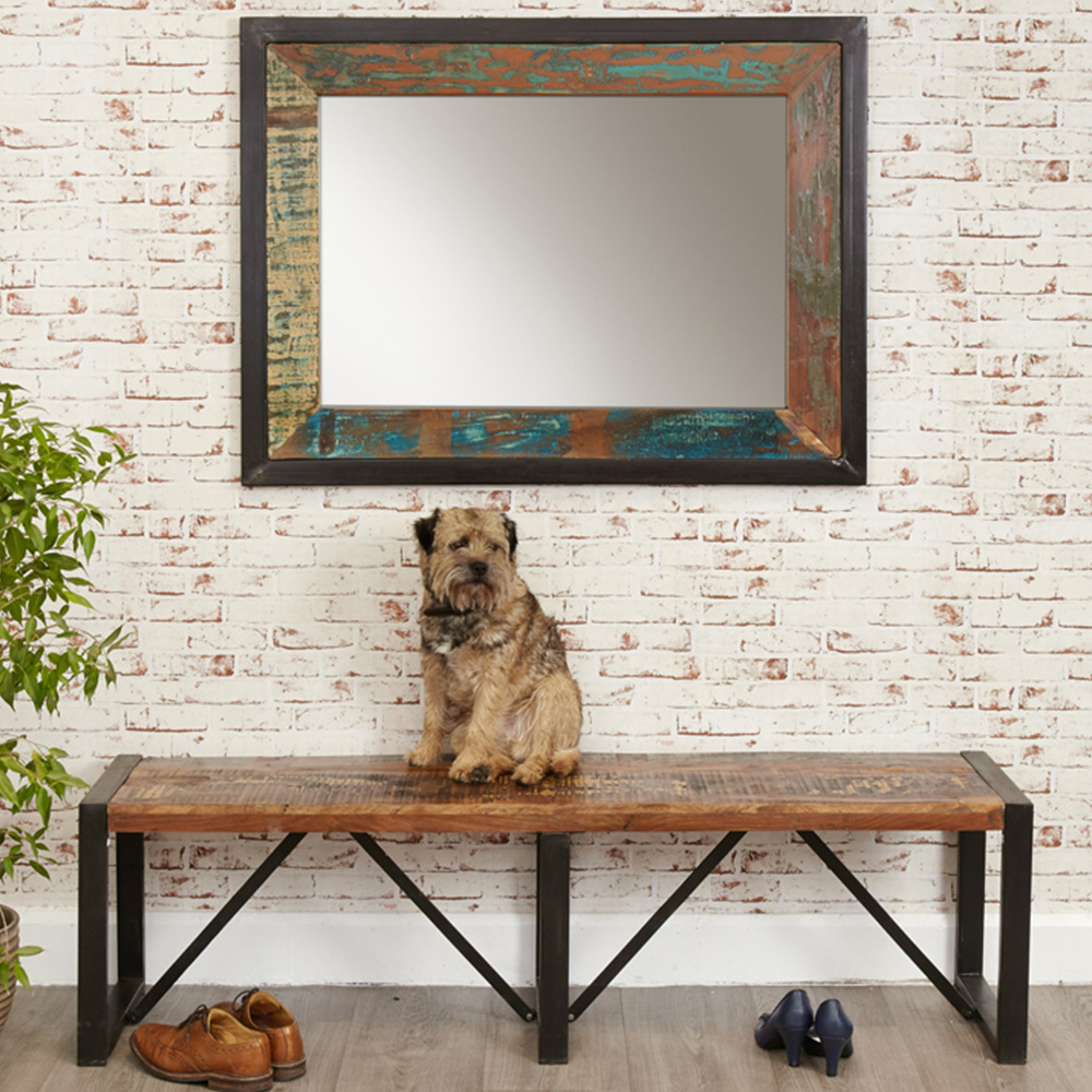 Baumhaus Urban Chic 3 Seater Dining Bench Image 4