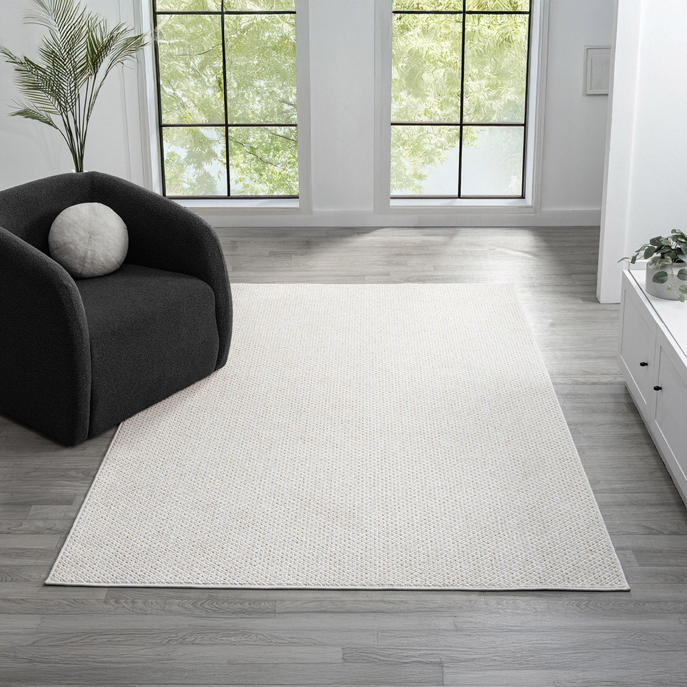 Desire Rugs Avior Cream Pebble Mottled Rug 120 x 170cm Image 5