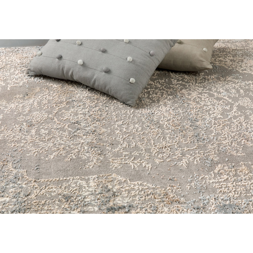 Origins Vintage Medallion Blue and Grey Rug 120 x 170 cm Image 4