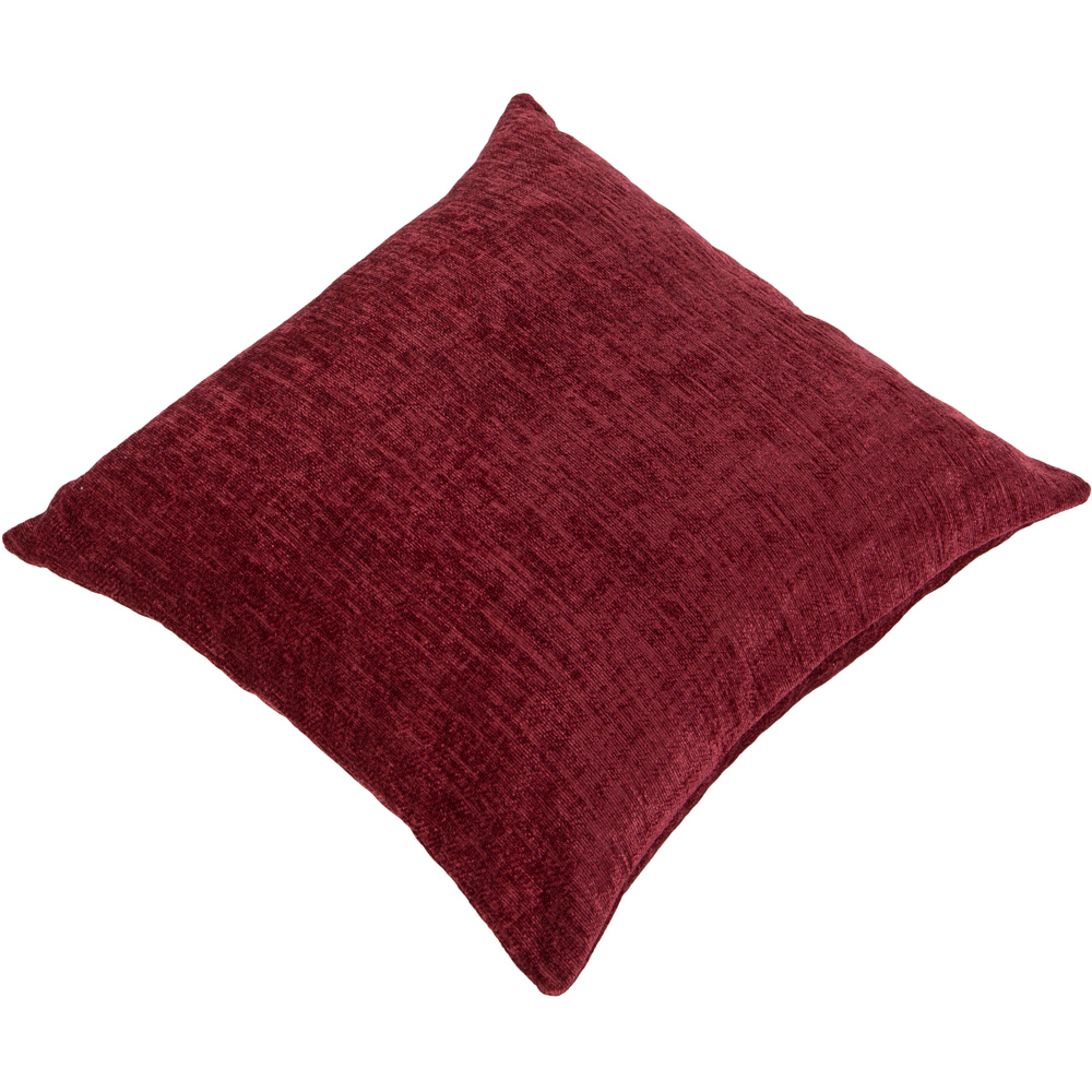 Kaikoo Maroon Chenille Cushion Image 1
