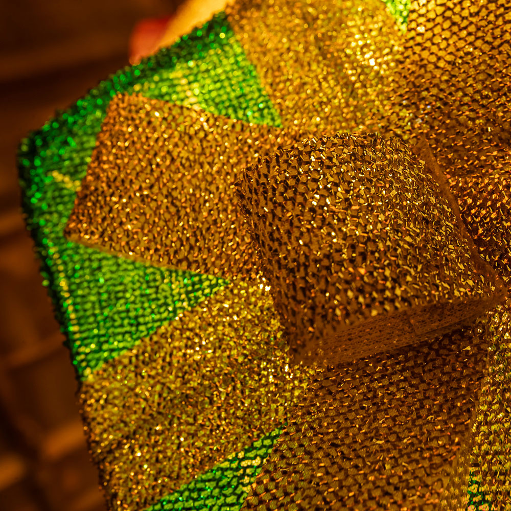 The Christmas Centre 544 White LED Pre-Lit Multicolour Light-Up Present Stack 6.2ft Image 5