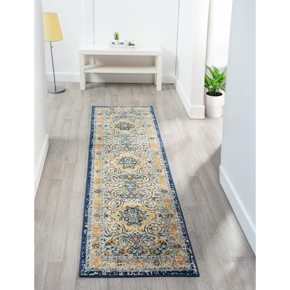 Desire Rugs San Marino Multicolour Medallion Floral Rug 200 x 290cm Image 6