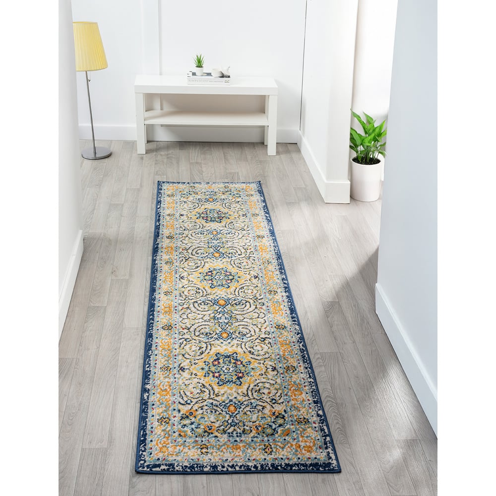 Desire Rugs San Marino Multicolour Medallion Floral Rug 160 x 230cm Image 6
