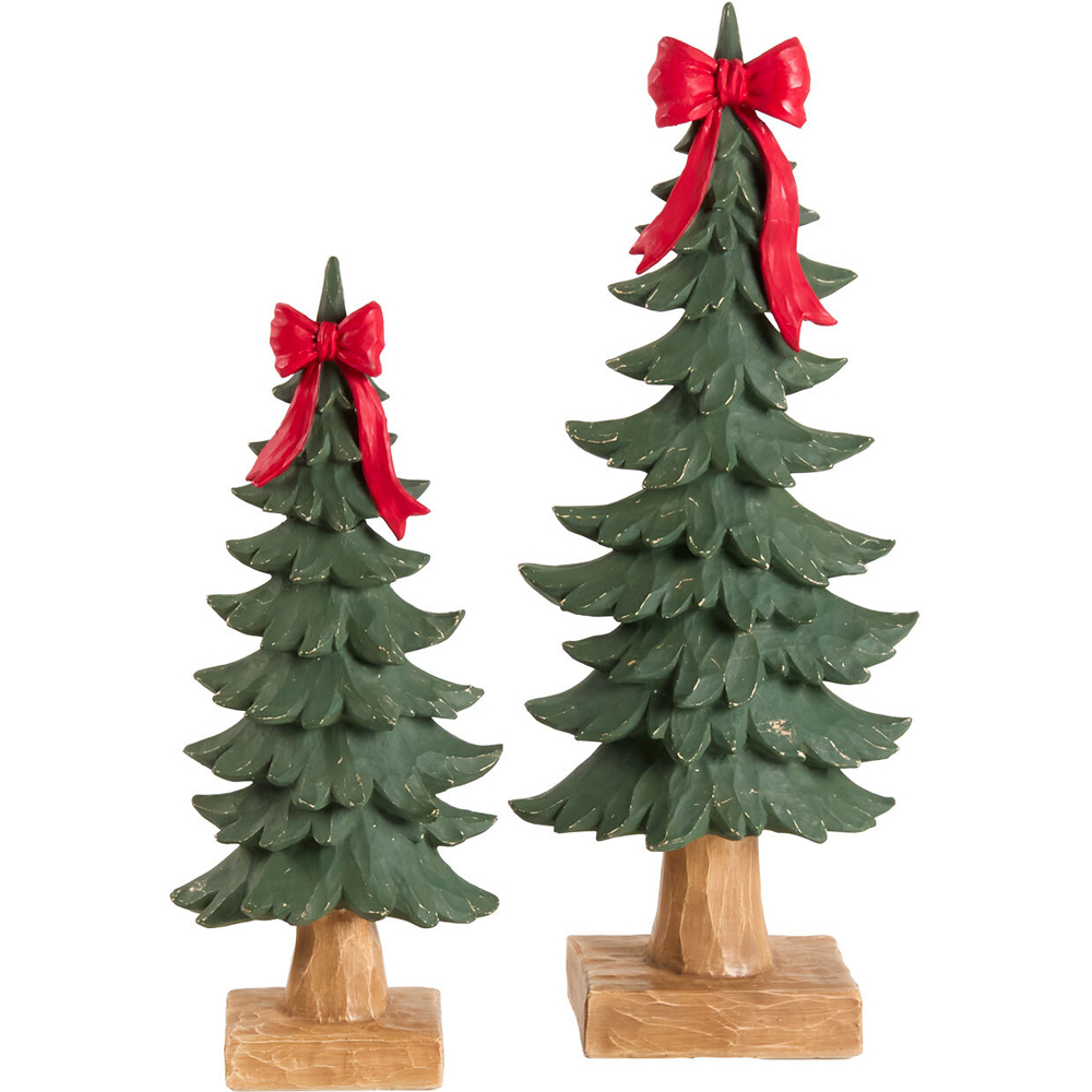 Set of 4 Traditional Reindeer Scene Figures Image 6