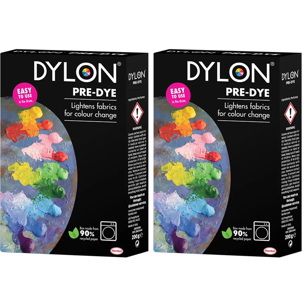 Dylon Pre Dye Colour Stripper 200g 2 Pack Image 1