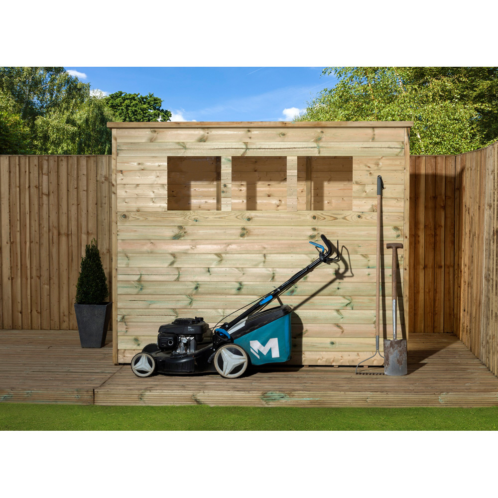 Empire Sheds 2600 7 x 3ft Tongue and Groove Pent Garden Shed Image 3
