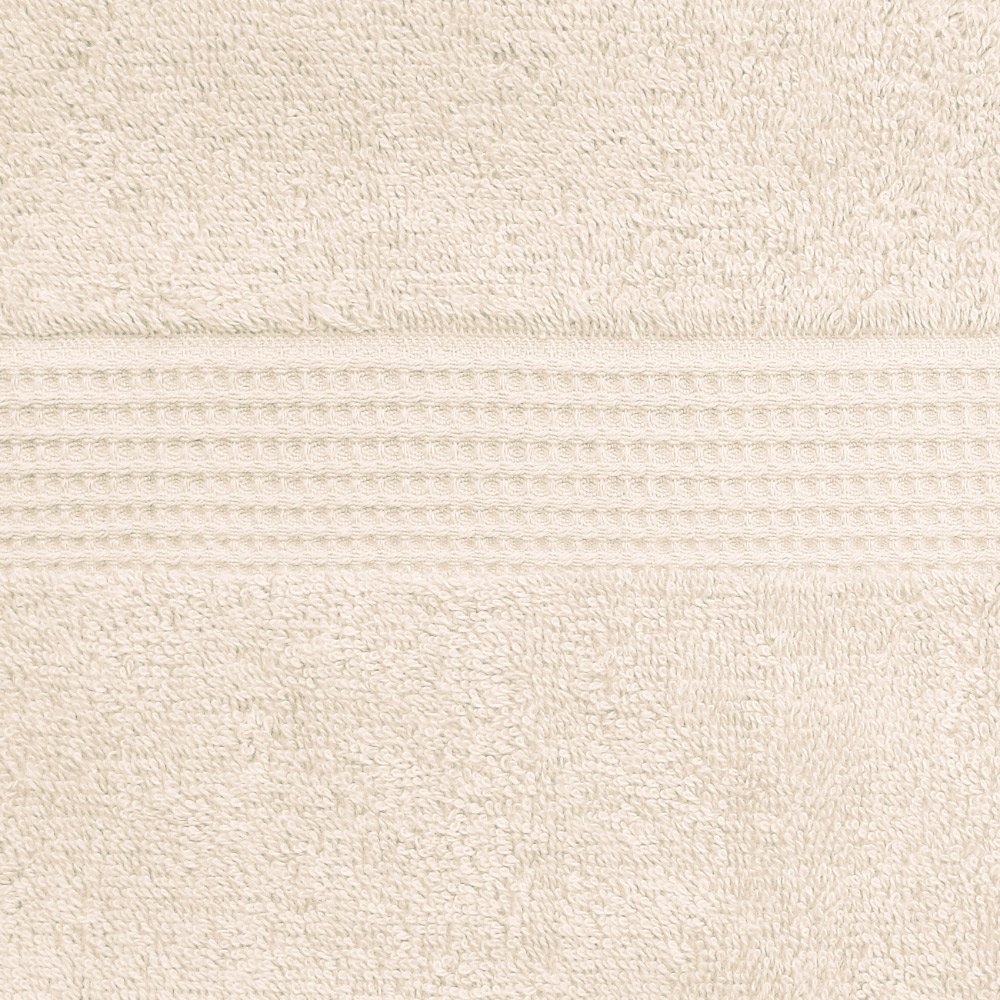 Mayfair Egyptian Cotton Cream Bath Sheet Set of 2 Image 4