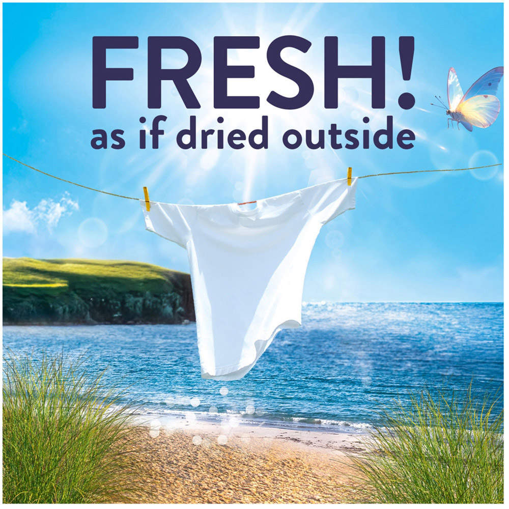 Lenor Outdoorable Fresh Fabric Conditioner 700ml Sea Breeze Stroll Image 4