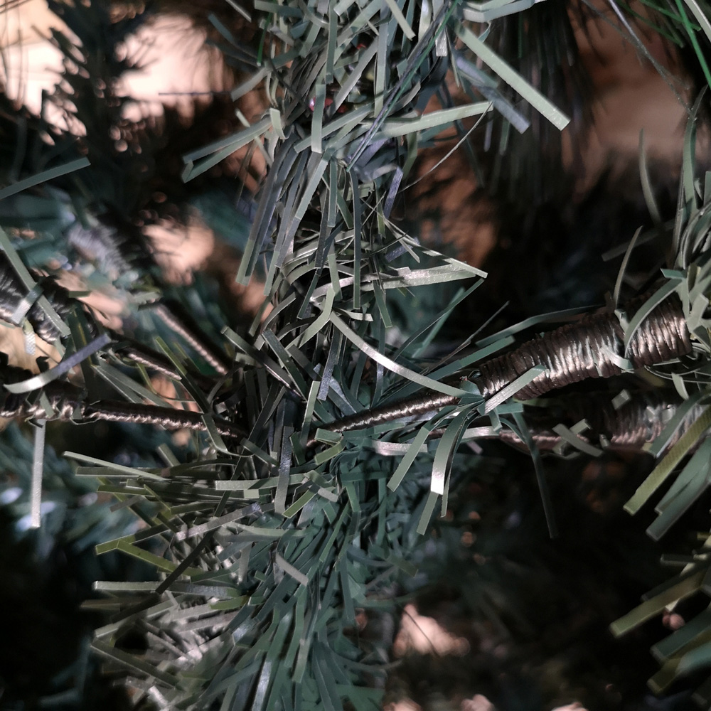 Premier Space Saving Christmas Parasol Tree 6ft Image 5