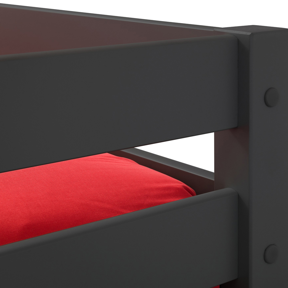 Julian Bowen Merlin Anthracite Sleeper Bunk Bed Image 6
