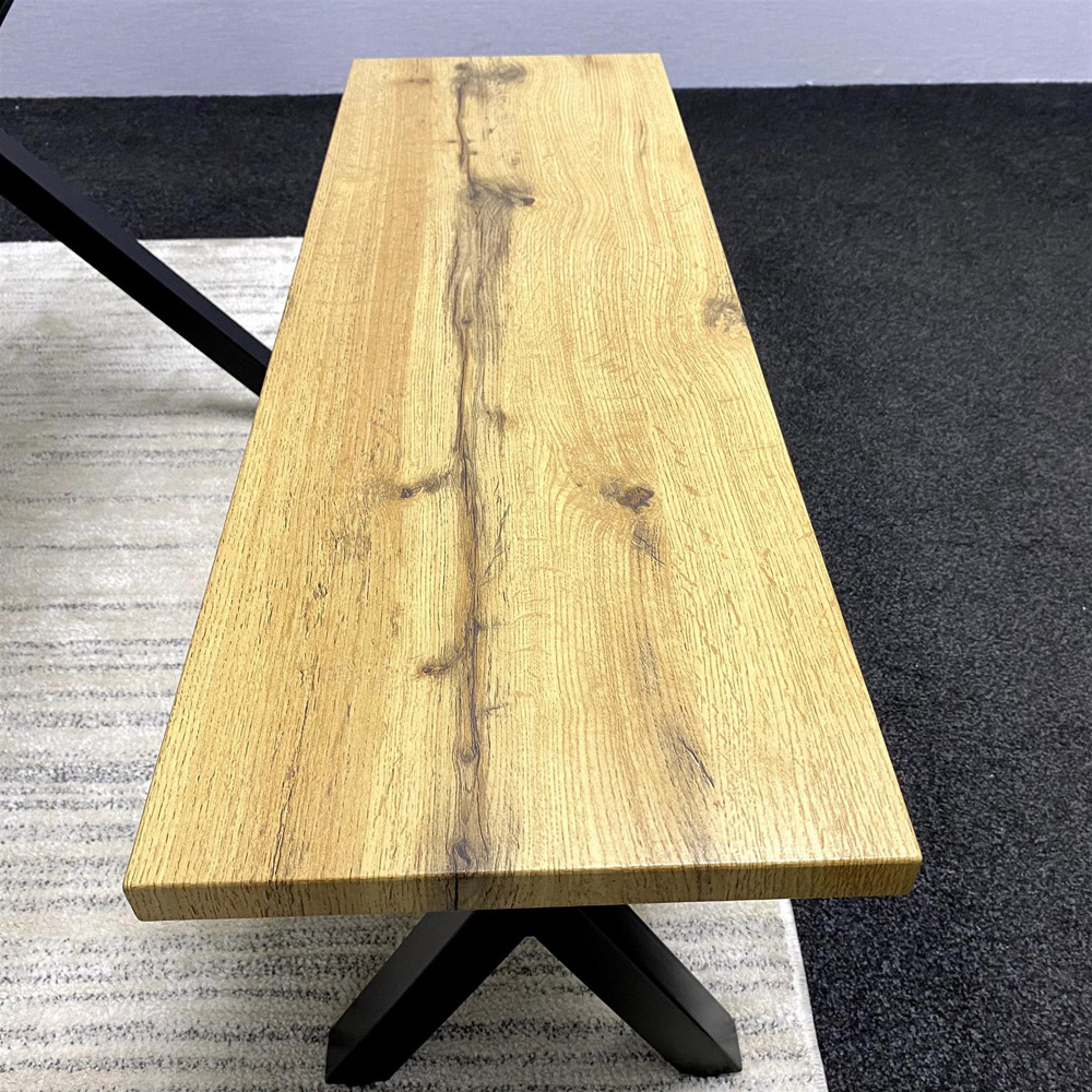 Kosy Koala Brown Wooden Dining Table Set with Benches Image 3