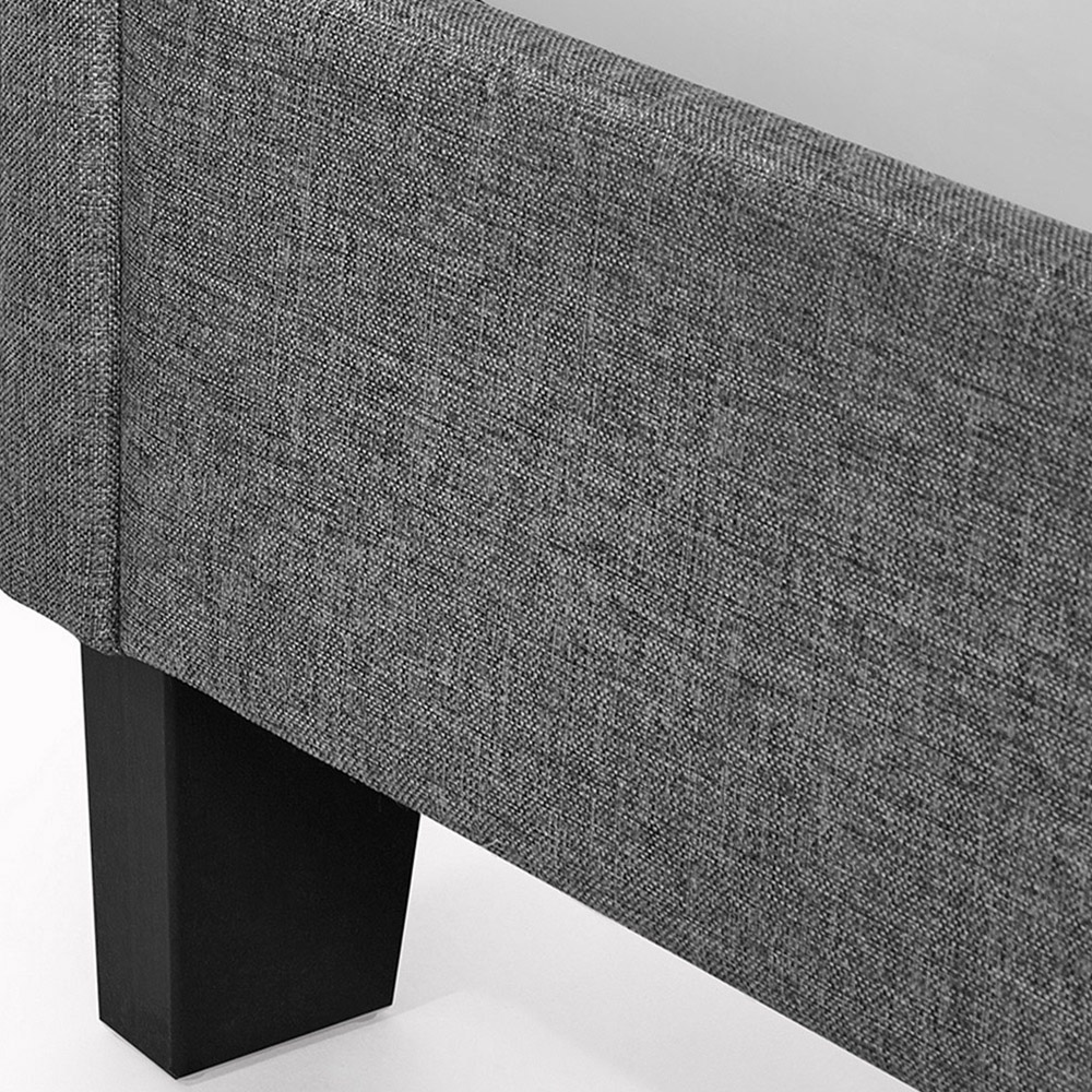 Julian Bowen Merida King Size Grey Bed Frame Image 5