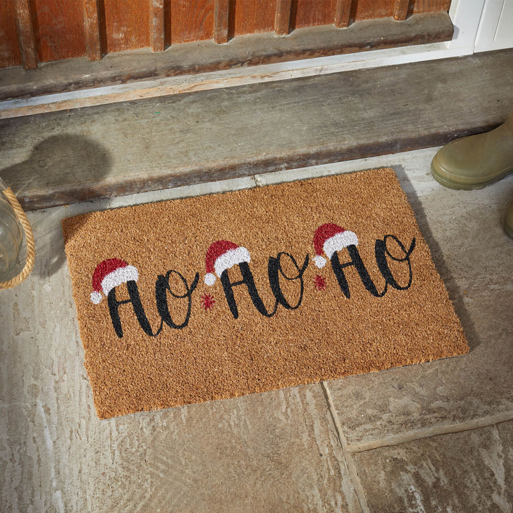 Marco Paul Ho Ho Ho Christmas Doormat Image 2