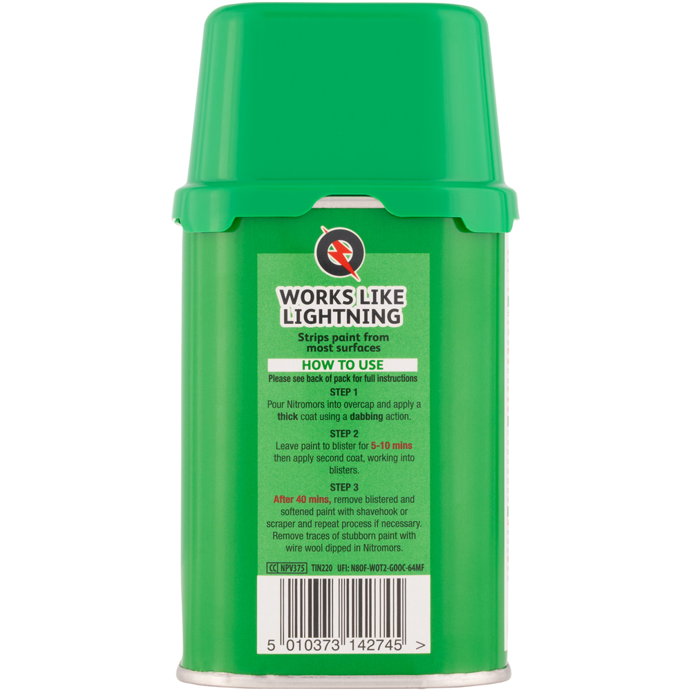 Nitromors Wood and Metal All Purpose Paint and Varnish Remover 375ml Image 4