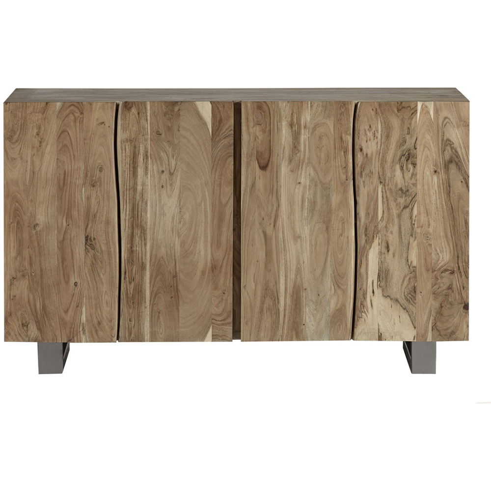 Brooklyn Barima 4 Door Wooden Sideboard Image 3