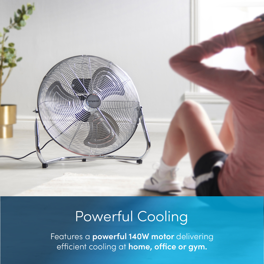 Emperial Gym Floor Fan 20 inch Image 6