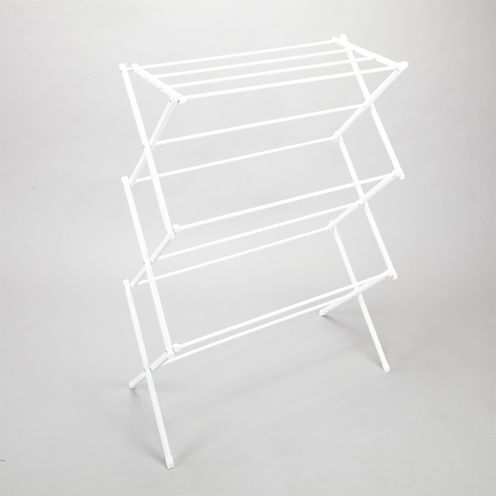 Highlands Homeware White Laundry Airer Image 2