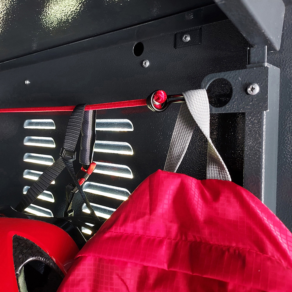 Asgard Centurion 5x 14ft Double Door Cream High Security Apex Motorcycle Garage Image 5