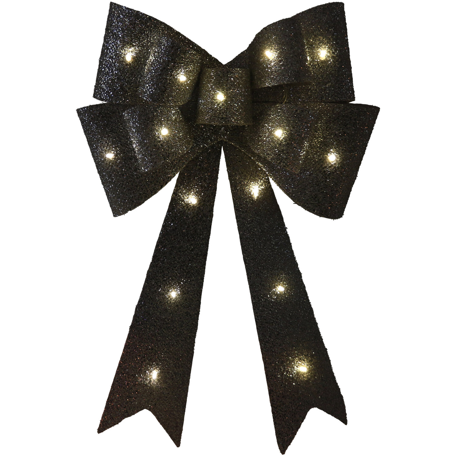 LED Glitter Bow Image 5