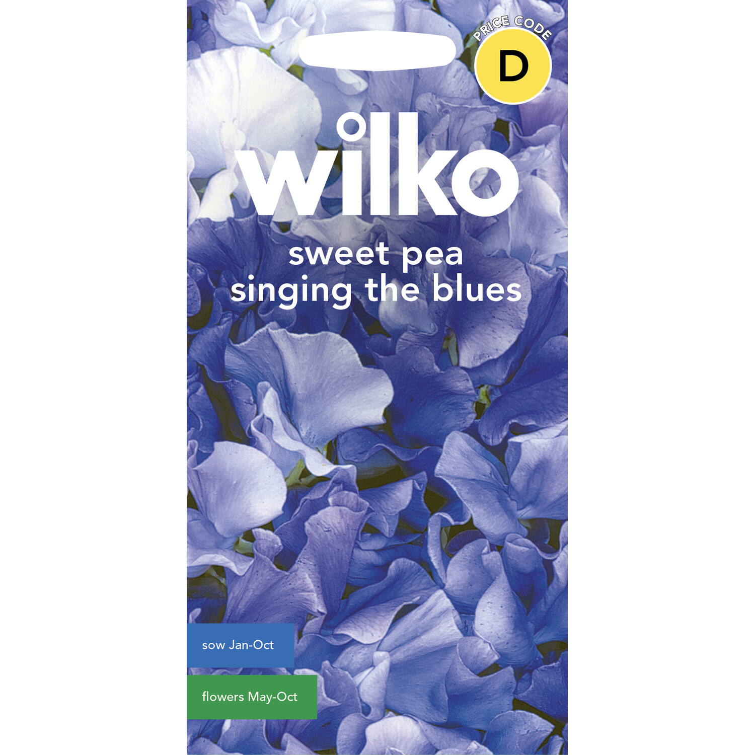 Sweet Pea Singing The Blues Seeds Blue Image 1