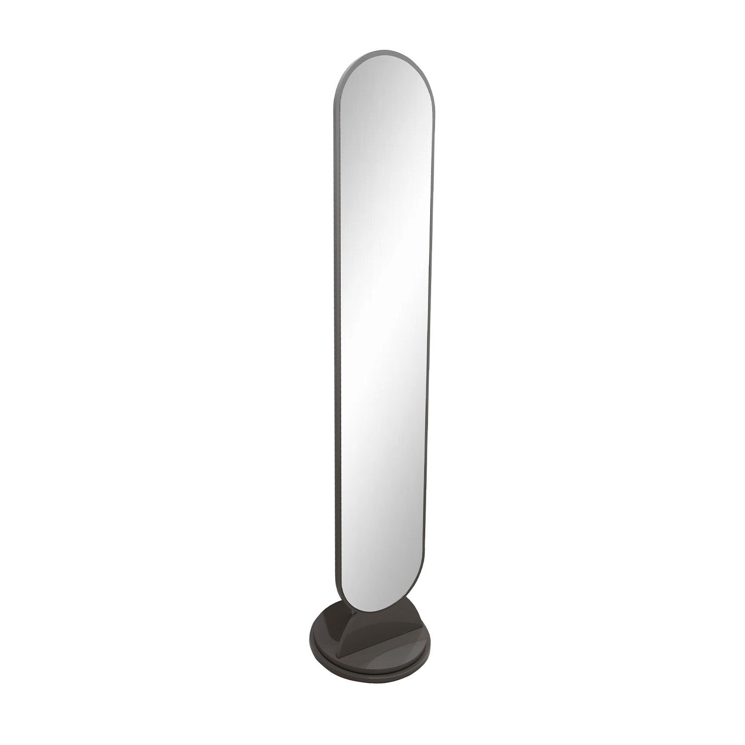 Rotating Grey Standing Mirror - Grey Image 4