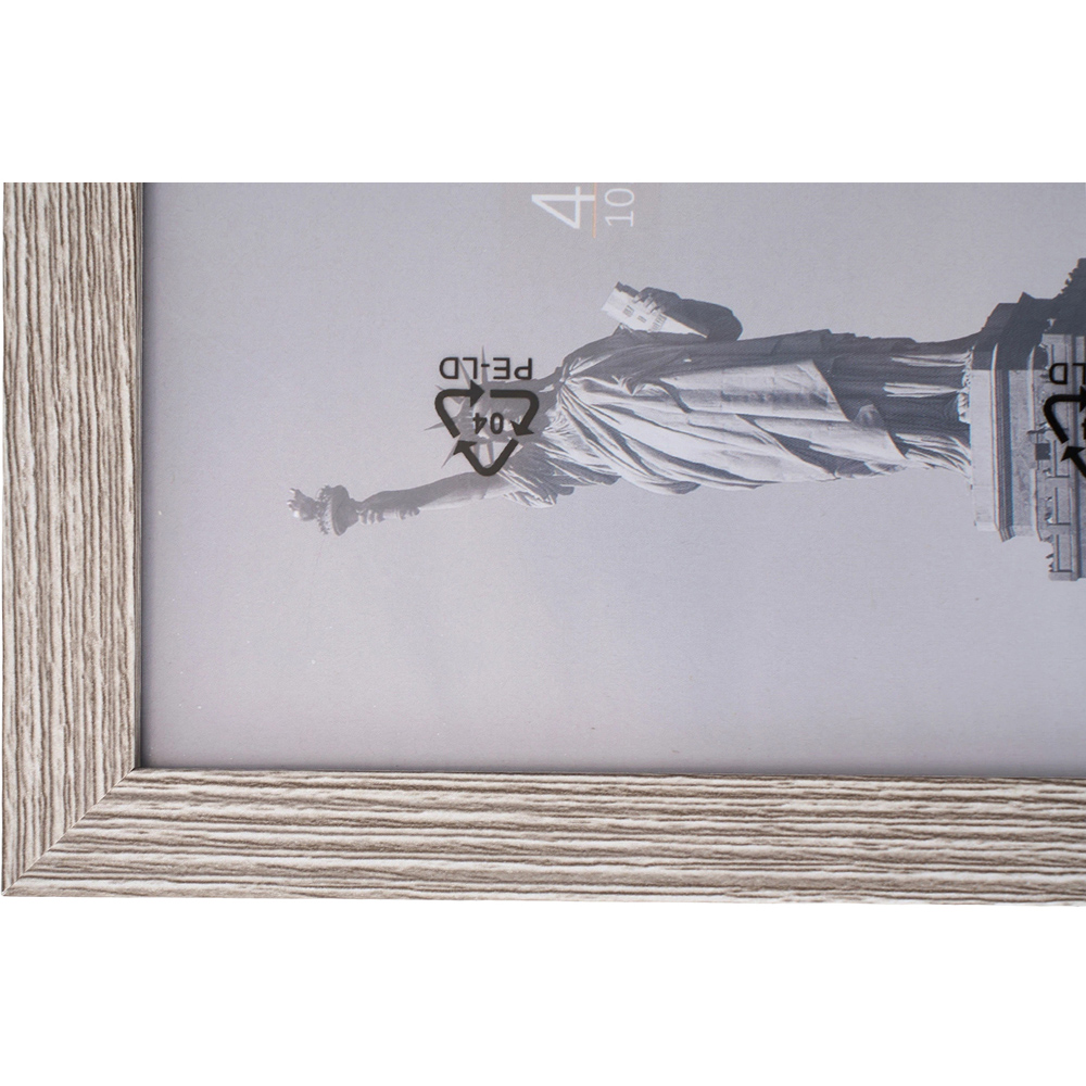 Living and Home Grey Wood Grain Photo Frame 11.7 x 16.5 inch 5 Pack Image 6