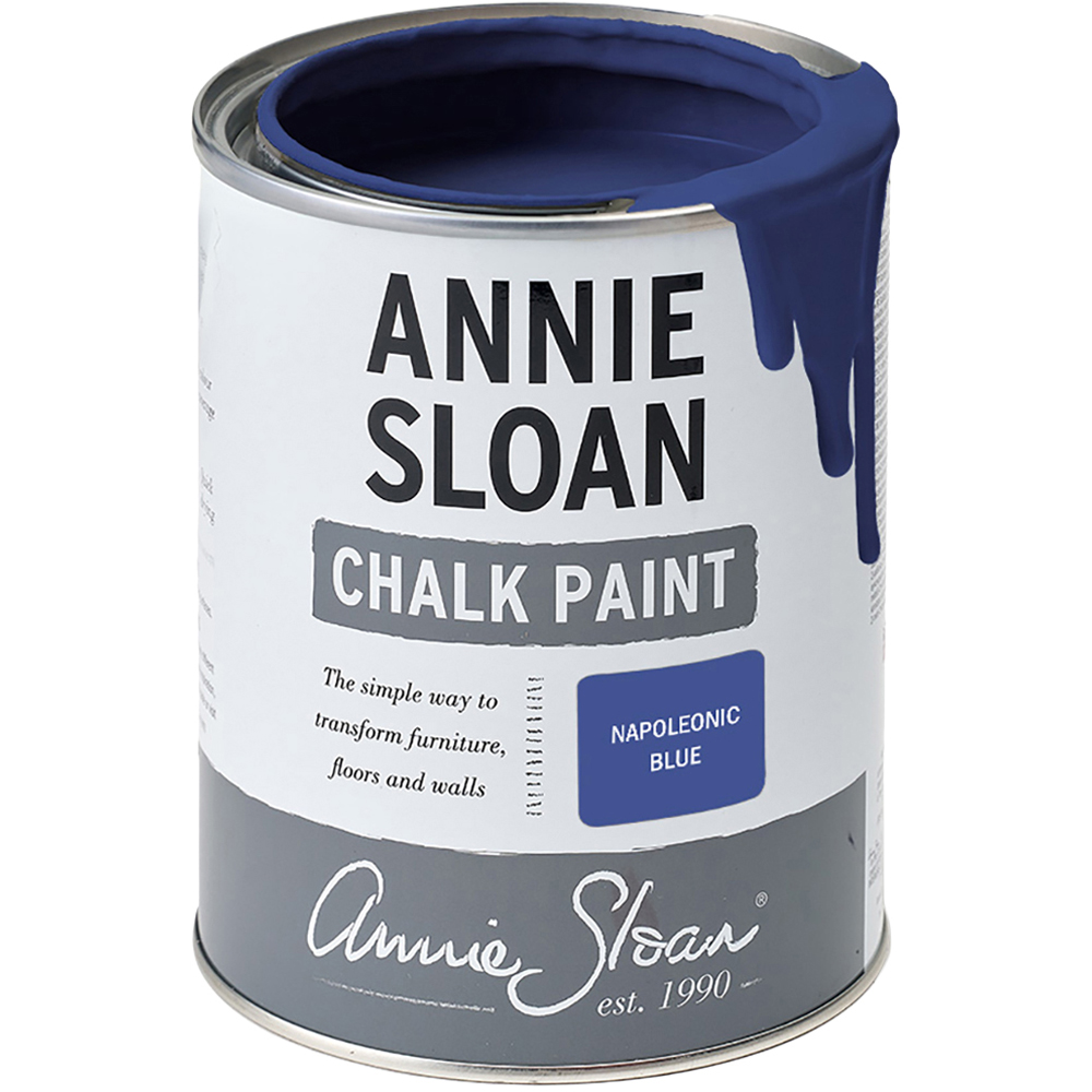 Annie Sloan Napoleonic Blue Matt Chalk Paint 1L Image 2