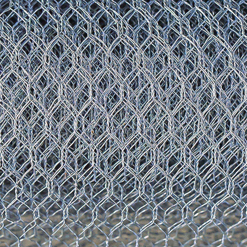 Inspirational Gifting 25mm Galvanised Wire Mesh Chicken Fencing Roll 120cm x 50m Image 5