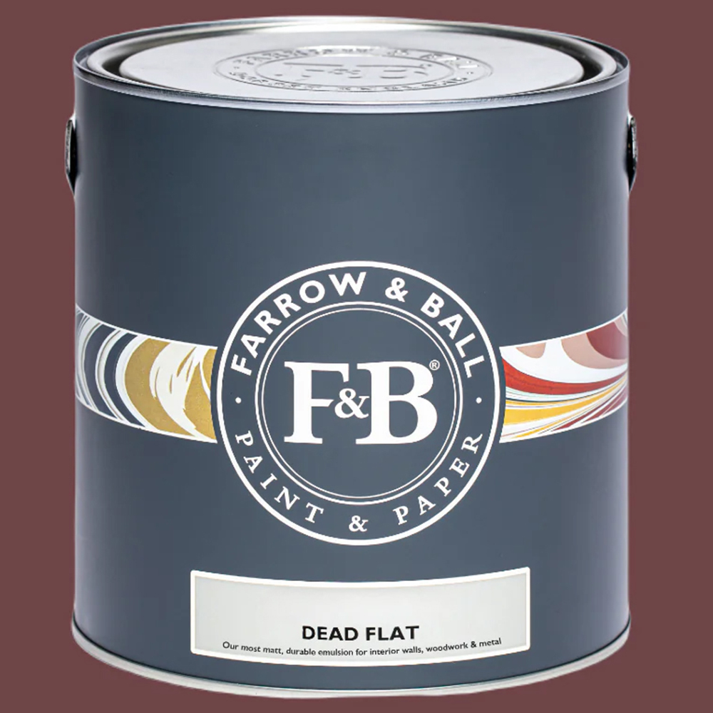Farrow & Ball Dead Flat Preference Red Matt Paint 2.5L Image 2