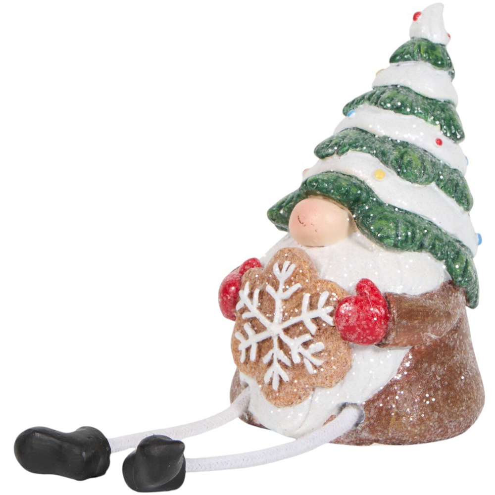 Glitter Gingerbread Gonk Shelf Sitter Image 4