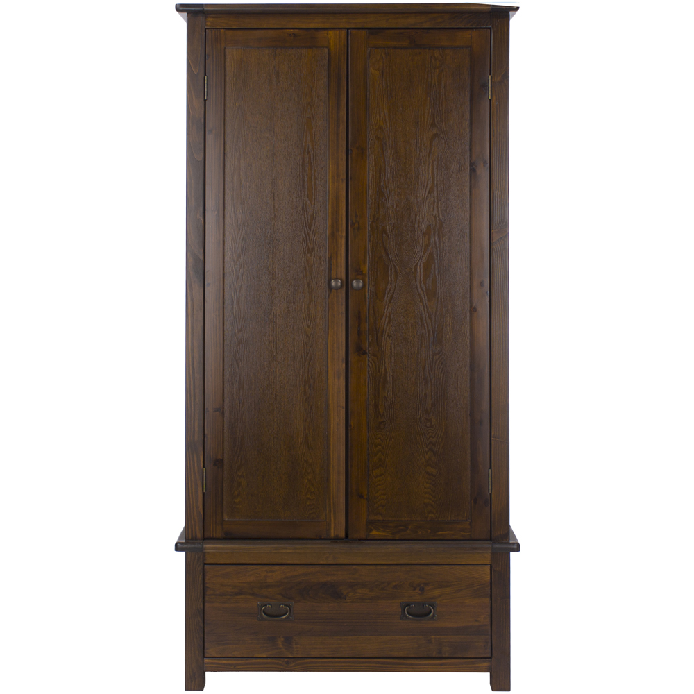 Core Products Boston 2 Door Single Drawer Wardrobe Image 2