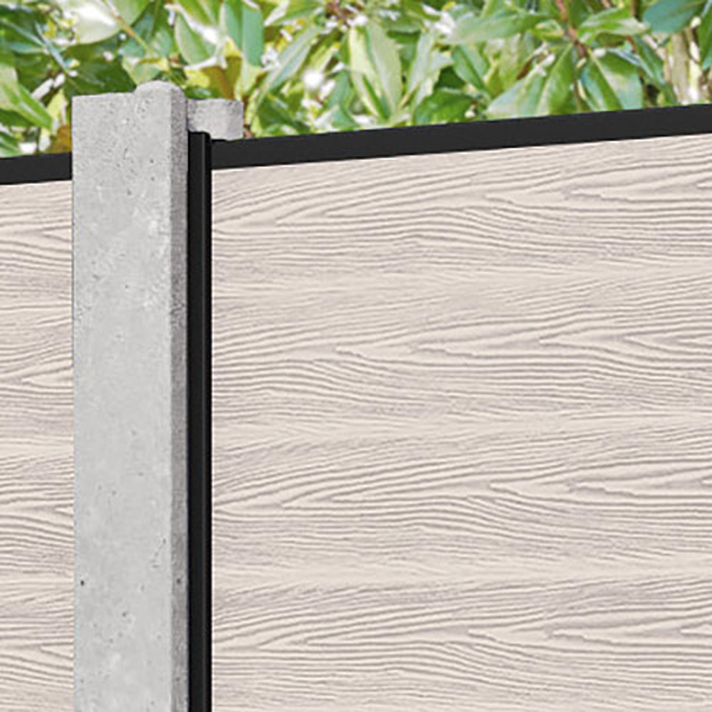 Charles & Ivy Classic 6ft Mid Stone Fence Panel Image 3