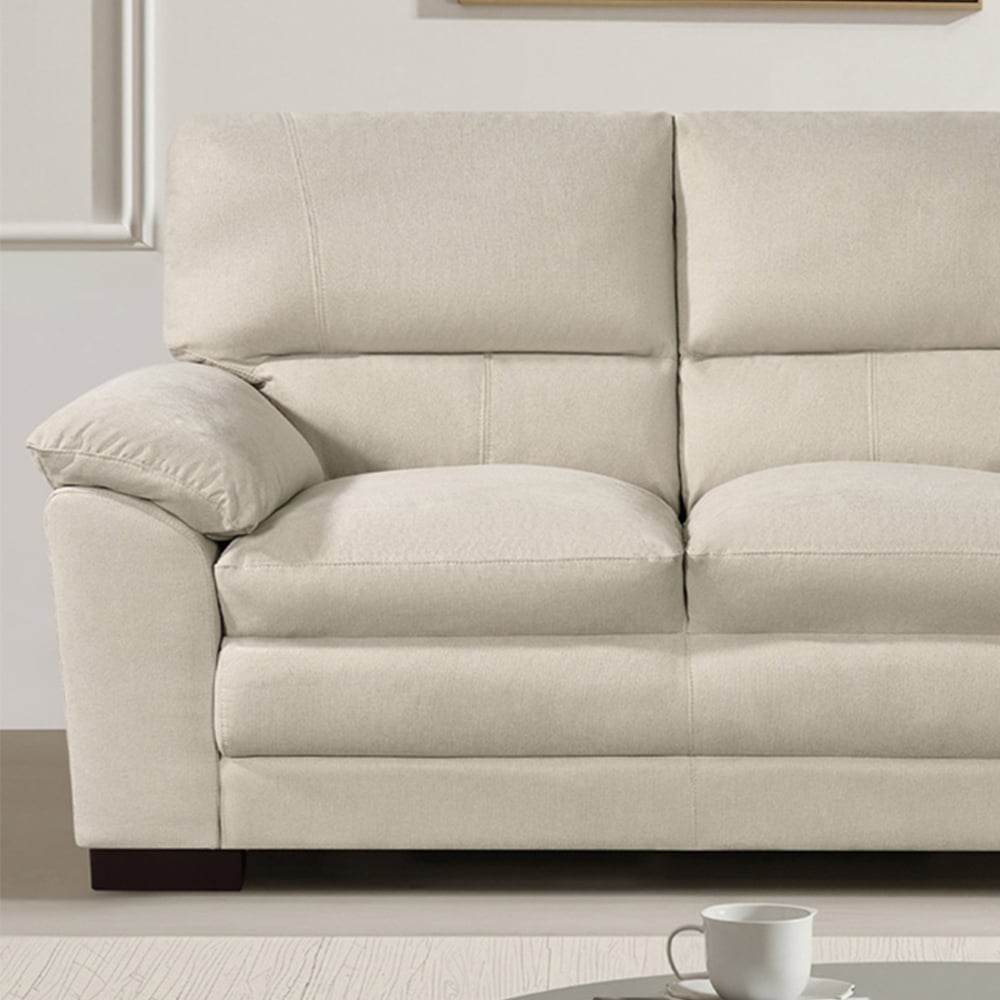 Artemis Home Ramona 2 Seater Oat Fabric Sofa Image 2