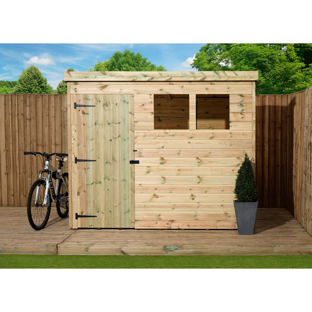 Empire Sheds 1500 8 x 5ft Tongue and Groove Pent Garden Shed Image 3