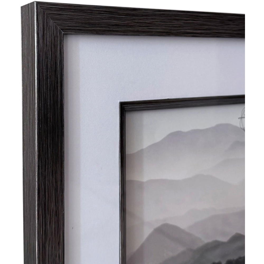 Pewter Mounted Inlay Box Frame Pewter 8 x 6 inch Image 3