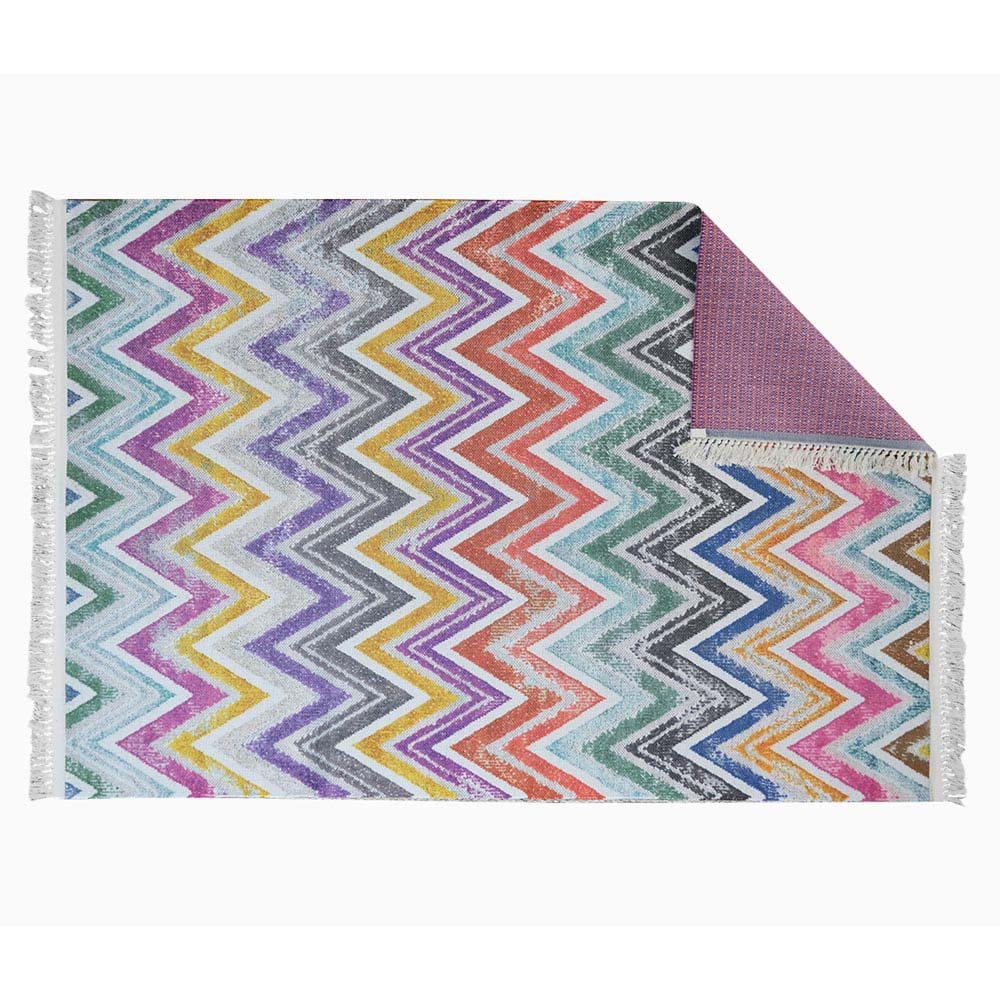 Evu Celeste Multicolour Rug 120 x 180cm Image 4