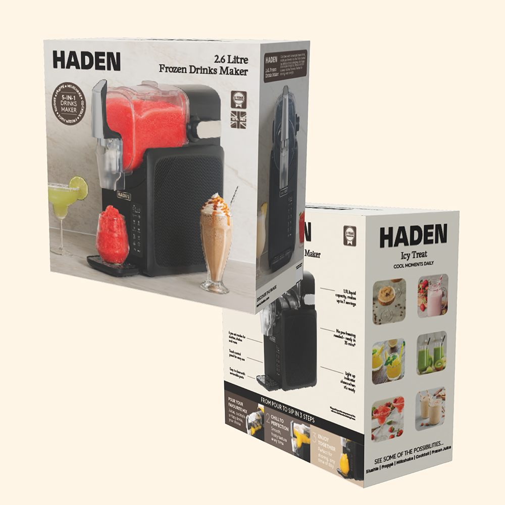 Haden 214829 Black 2.6L Frozen Drink Maker Image 7