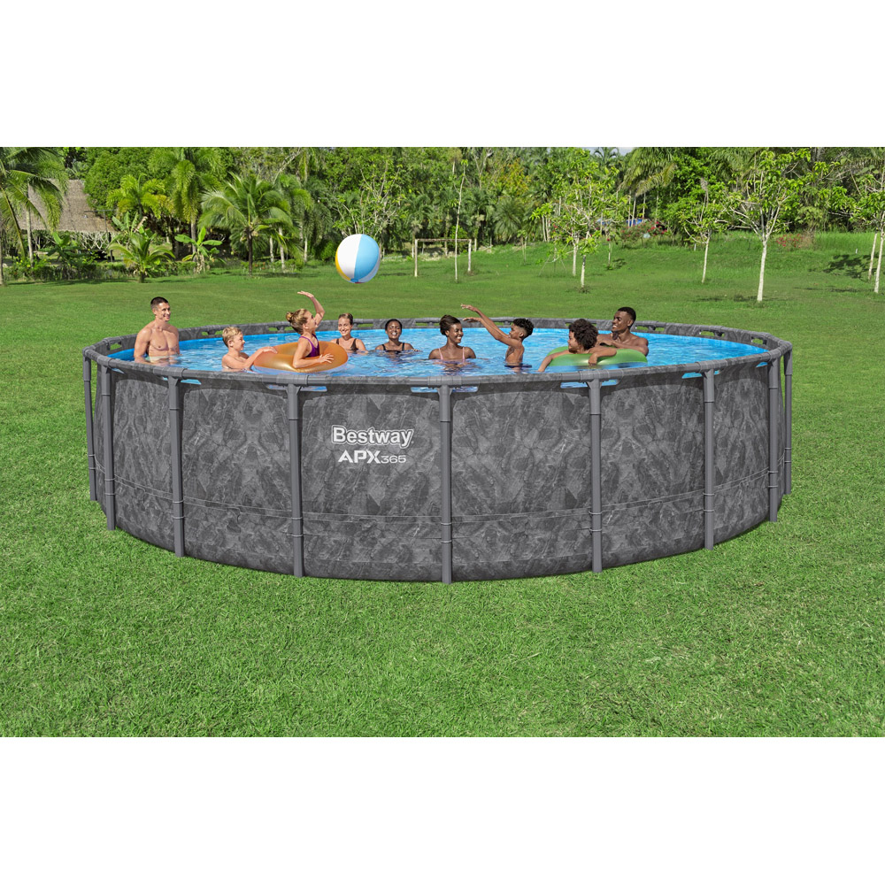 Bestway APX 365 Round Pool Set 20ft x 52 inch Image 2