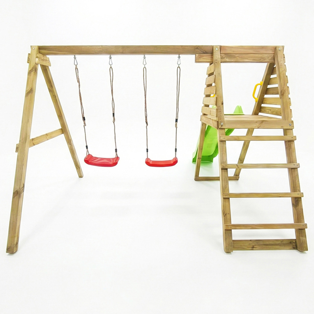 Shire Double Swing and Slide Set Image 2