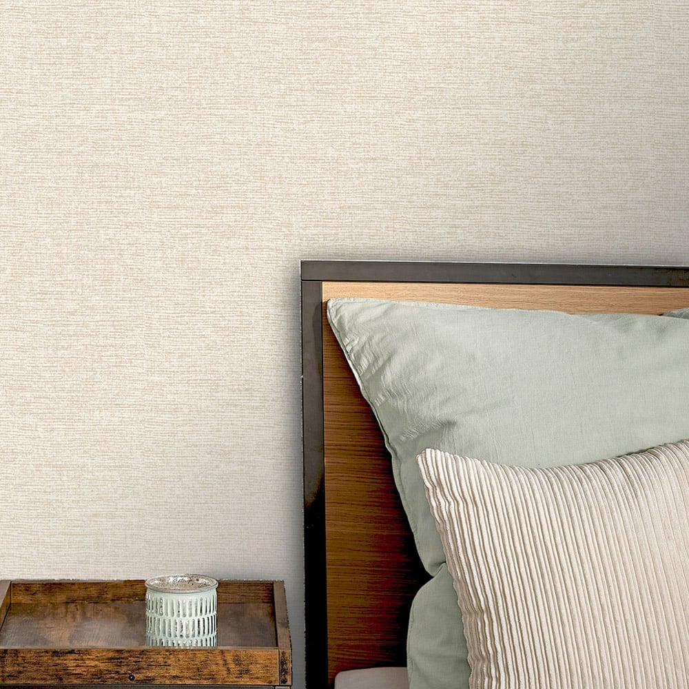 Rasch Sumatra Linen Natural Wallpaper Image 2