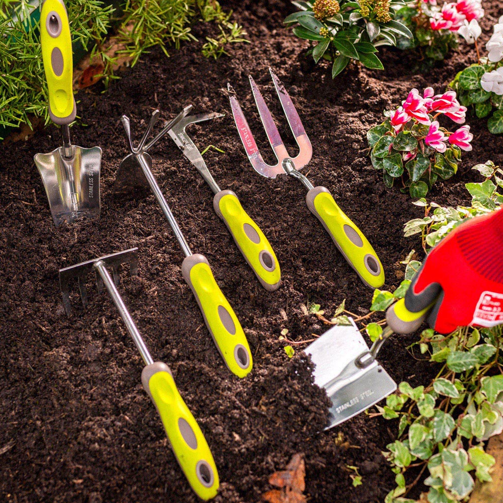 Garden Gear Stainless Steel Hand Tool Set of 5 Image 2