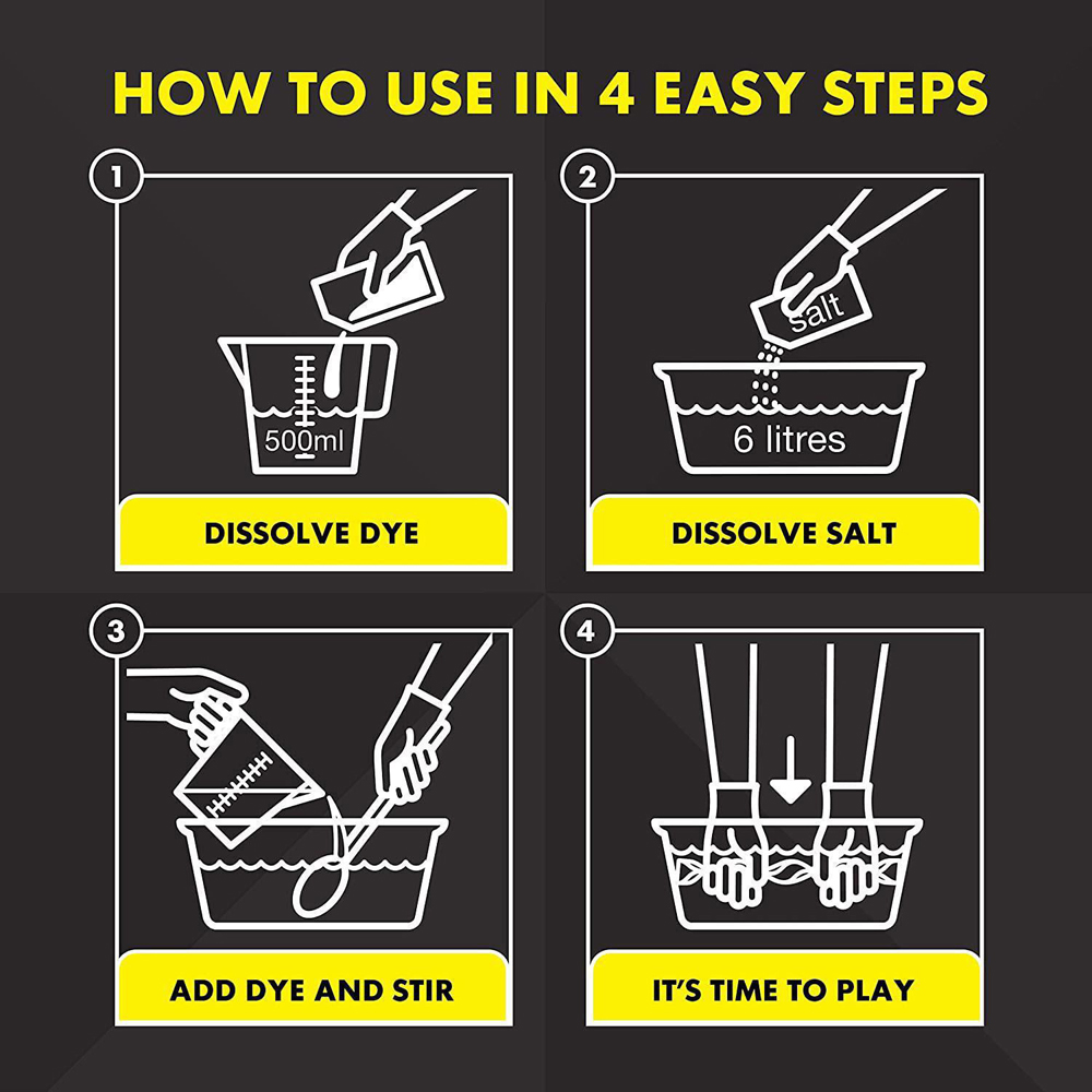 Dylon Wash and Dye Intense Black Fabric Dye 350g 2 Pack Image 6