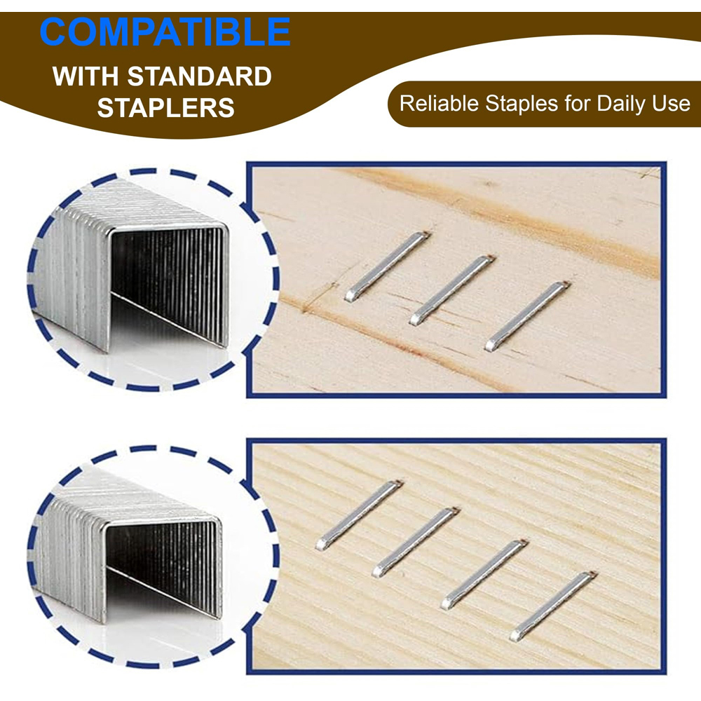 ATEK Staple Gun Tacker Heavy Duty Staples 8mm 1000 Pack Image 6