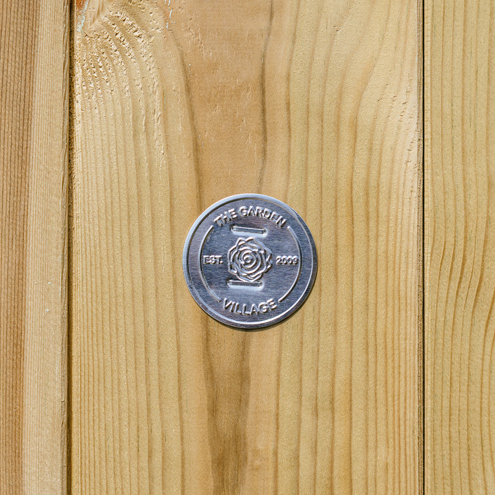 The Garden Village Chatburn 2 Recycle Box 4 Wheelie Bin Shed Image 8