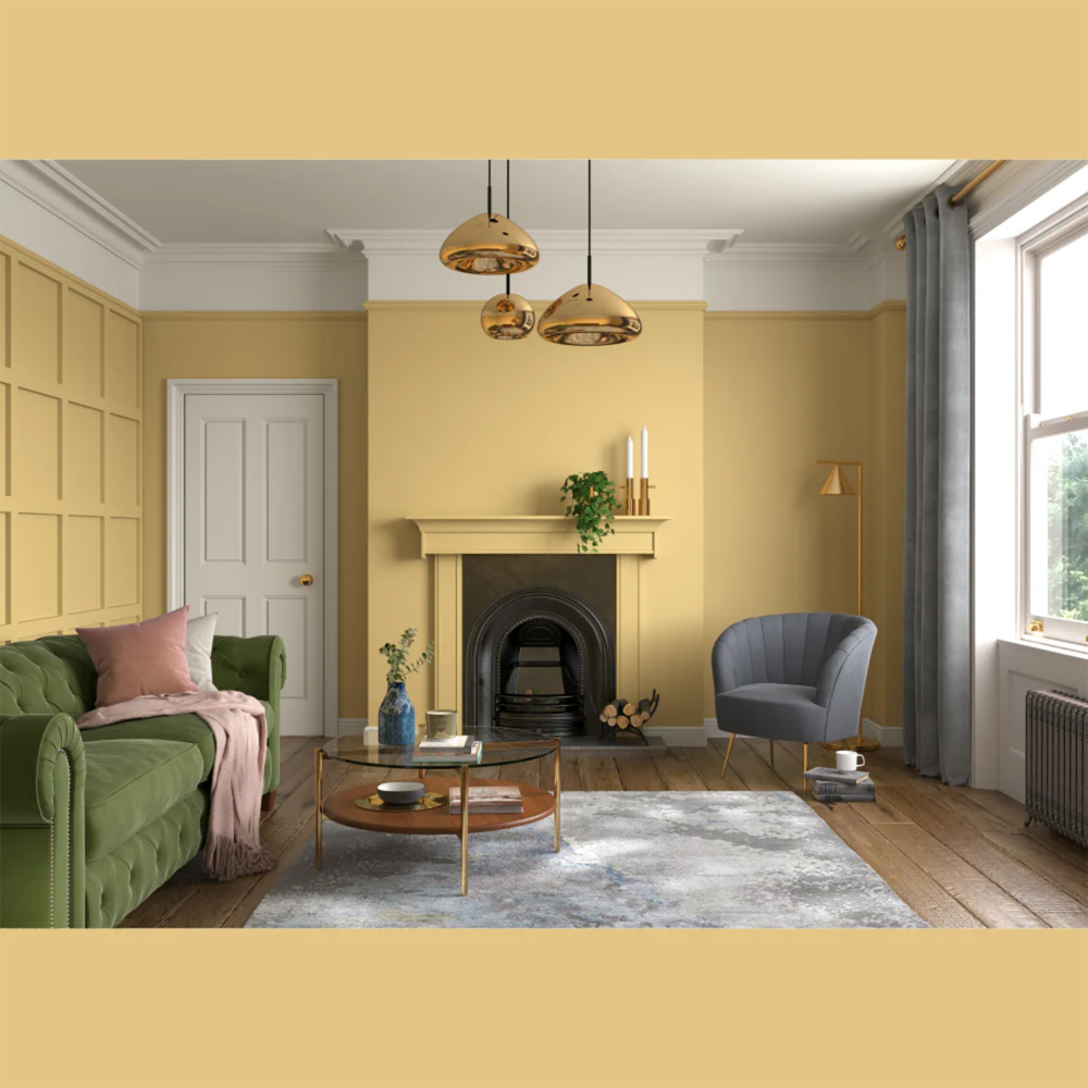 Dulux Heritage Walls and Ceilings Pale Cream Velvet Matt Emulsion Paint 1L Image 4