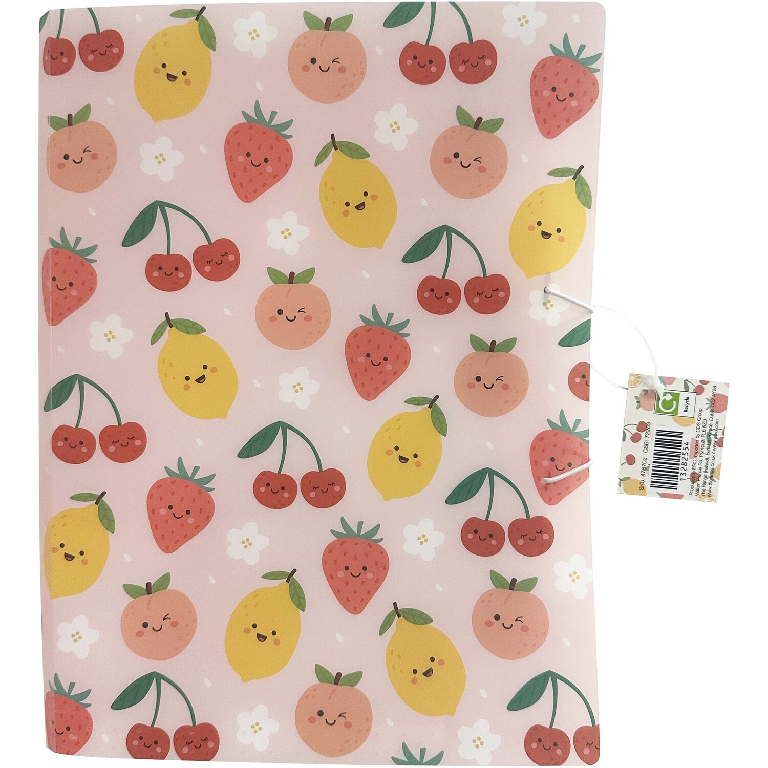 Fruity File Holder Pink Image 2
