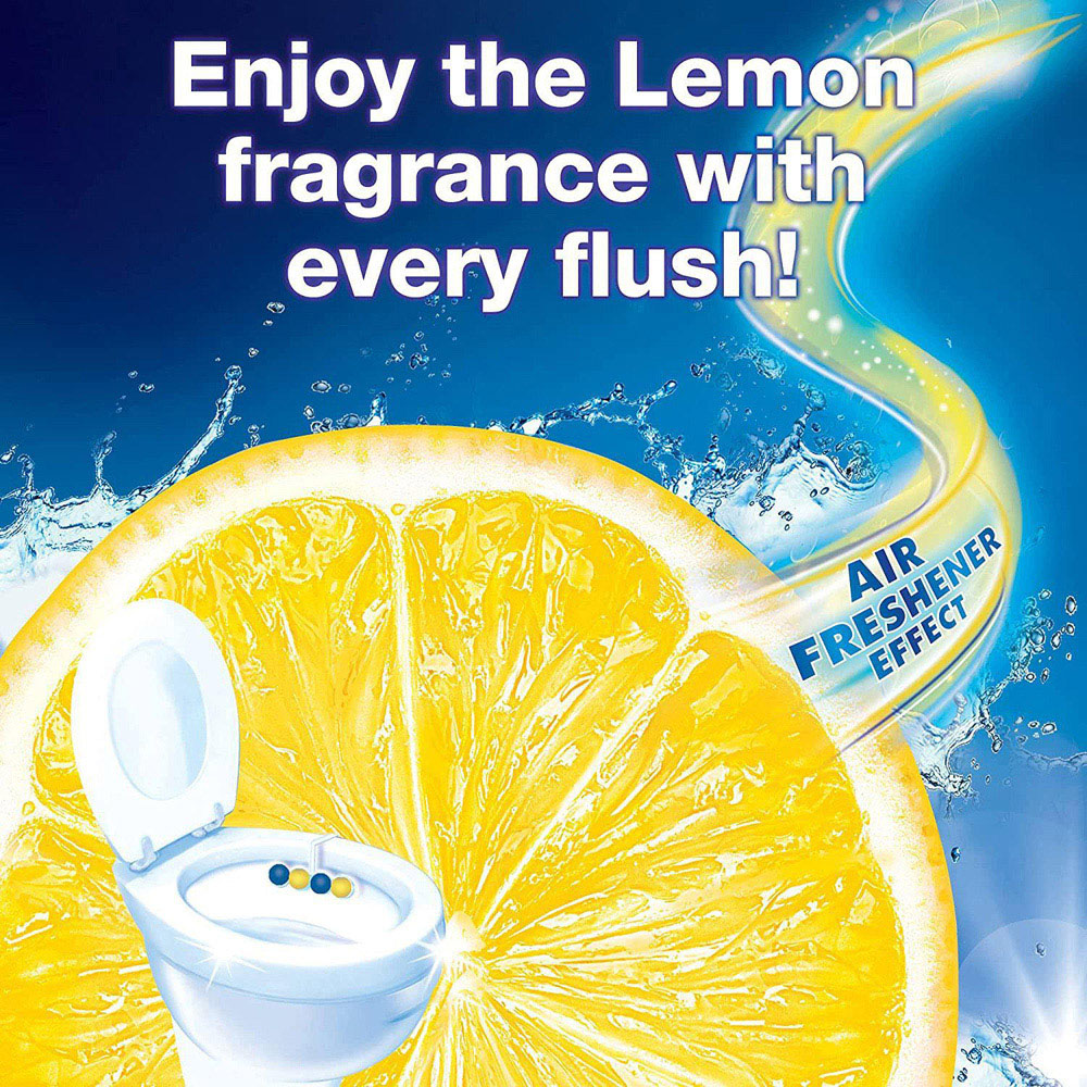 Bloo Power Active Fresh Flowers and Lemon Anti Limescale Toilet Rim Block 50g 15 Pack Image 7