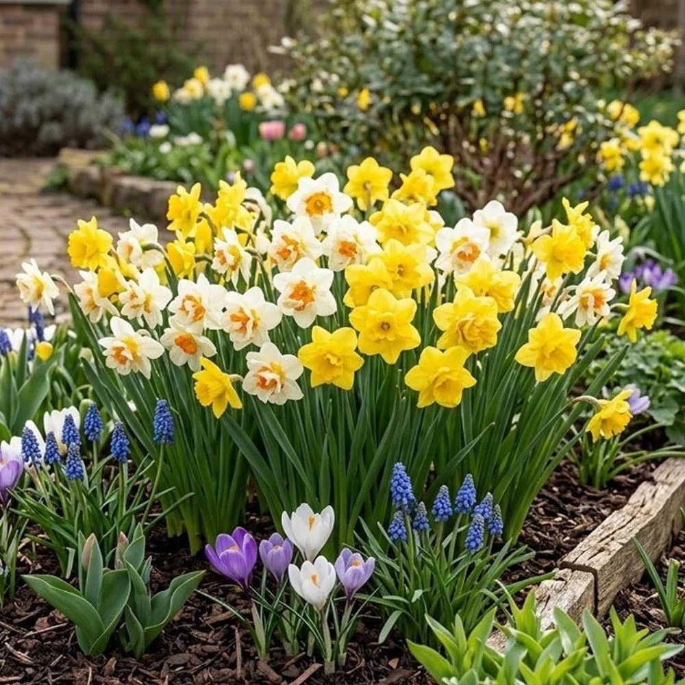 Thompson and Morgan Daffodil Double Classic Mixed Planting Bulb 16 Pack Image 4