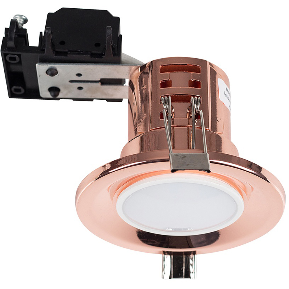 ValueLights Copper Cool White LED Ceiling Downlight 6 Pack Image 1