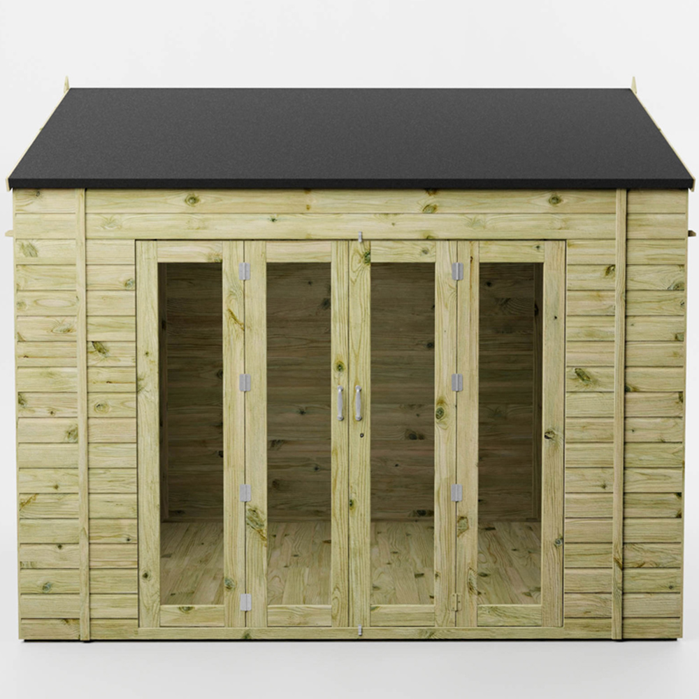 Mercia 10 x 8ft Double Door Vermont Summerhouse Image 4